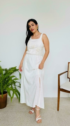 Vestido Brando Bordado B27 - comprar online