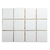 Revestimiento White Brillante 10x10 (STRU1095) Caja 1.95m2