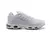 AIR MAX PLUS TN 1 '' Triple White (sola cinza) ''