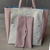 Bolsa 3 em 1 dupla face rosa - loja online