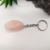 Chaveiro de Pedra Quartzo Rosa - comprar online