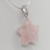 Pingente de Pedra Quartzo Rosa - Estrela - comprar online