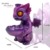 Incensário Cascata Dragão Baby - Roxo - comprar online