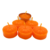 Kit 6 Velas Decorativas para Rechaud Laranja