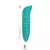 Vibrador Ponto G Aveludado Golfinho SI - Verde - comprar online