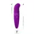 Vibrador Ponto G Aveludado Linha Color Spot - Roxo - comprar online