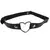 Gargantilha Choker Coração GS Acessórios (17688-GS1094-3) - Preto - comprar online