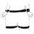 Harness Para Cintura e Algema Brasil Fetiche - Preto - comprar online