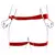 Harness Para Cintura e Algema Brasil Fetiche - Vermelho - comprar online