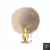 Plug Metálico PomPom Claro Hard - Dourado - comprar online