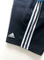 Shorts Adidas Moletom Preto Branco - comprar online