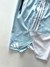 SHORT ADIDAS AZUL CLARO LISTRADO - comprar online