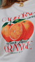 Camiseta Feminina Citrus Orange Off Uzzy Algodão - Uzzy T-Shirt Atacado