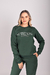 BLUSA MOLETOM AUTHENTIC VERDE MUSGO BASICO UZZY na internet