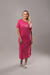 Vestido Feminino Midi Saint Paradise Rosa Uzzy Algodão