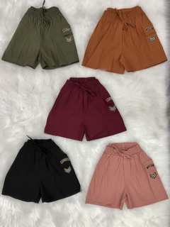 Shorts Bengaline com Pet Exercito - comprar online