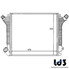 RADIADOR MERCEDES BENZ ATEGO 1723 / 1725 / 2425 / 2488 2005 À 2019 - SEM LATERAL - PRINCIPAL