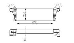 INTERCOOLER IVECO DAILY 2007 À 2011 LD3 - comprar online