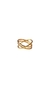 Anillo Infinito Doble Dorado - comprar online