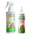 Kit Banho a Seco Cães e Gatos - Função Repelente e Anti Coceira + Leite Hidratante “Live In” – Spray Condicionador Hidra