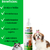 Kit Banho a Seco Cães e Gatos - Função Repelente e Anti Coceira + Leite Hidratante “Live In” – Spray Condicionador Hidra - Petfleur