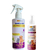 Kit Banho a Seco Óleo Essencial de Lavanda - Antiestresse e Ansiedade + Spray Leite Hidratante Condicionador Live In Hi