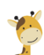 Quadro Girafa minimalista - comprar online