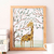 Quadro Girafa bosque