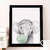 Quadro Elefante bola de chicletes - Mundim Infantil | Decoração Infantil | Personalizados