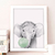 Quadro Elefante bola de chicletes na internet
