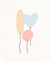 Quadro Balões Candy Colors - comprar online