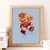 Quadro Urso teddy Basquete