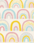 Quadro Arco-íris candy colors textura na internet