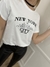 Remera New City White By Cataleia - comprar online