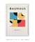 Quadro Decorativo Bauhaus EQ46 - Enquadrei | Quadros Decorativos 