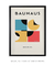 Quadro Decorativo Bauhaus EQ46 - Enquadrei | Quadros Decorativos 