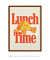 Quadro Decorativo Lunch ime - comprar online