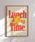 Quadro Decorativo Lunch ime - comprar online