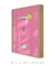 Quadro Decorativo Pink Martini