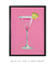 Quadro Decorativo Pink Martini - Enquadrei | Quadros Decorativos 