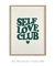 Imagem do Quadro Decorativo Self Love Club