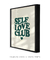 Quadro Decorativo Self Love Club - loja online