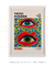 Quadro Decorativo Yayoi Kusama Olhos - Enquadrei | Quadros Decorativos 