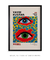 Quadro Decorativo Yayoi Kusama Olhos - Enquadrei | Quadros Decorativos 