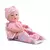 NEW BORN PREMIUM MENINA COM CABELO - DIVERTOYS 8153