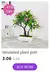 Planta de plástico artificial de bonsai - GCASHOP Produtos Eletrônicos