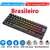 Teclado mecânico sem fio Royal Kludge, RGB na internet