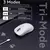 Mouse Attack Shark X3Pro Modo Com Fio Bluetooth, Leve Macro Gaming Mouse,