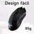 Mouse Gamer DAREU com fio e sem fio, Bateria Recarregável - comprar online