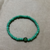 Pulseira Signo Libra Verde bebê